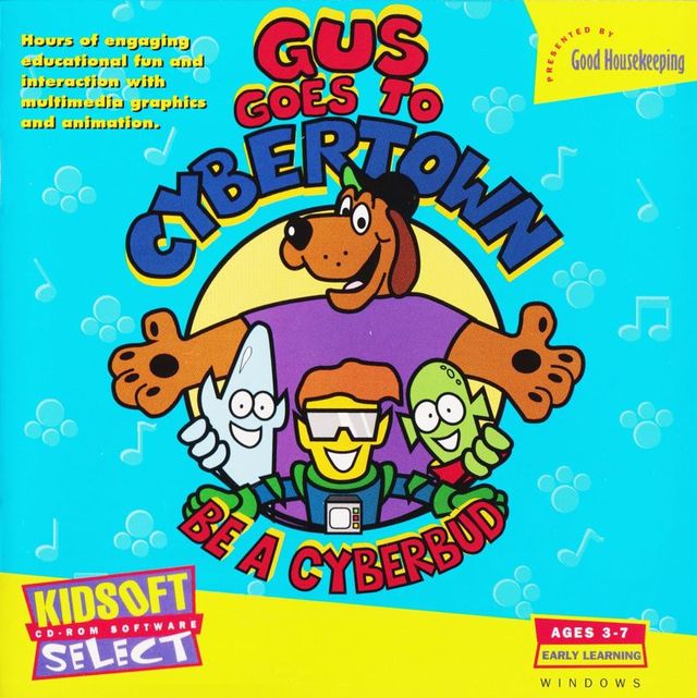 Game cover: Gus Goes to Cybertown