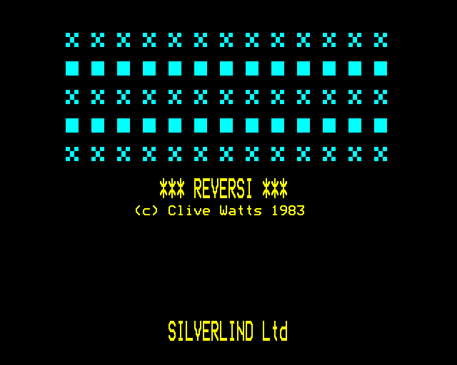 Game cover: Reversi