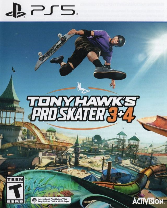 Game cover: Tony Hawk's Pro Skater 3 + 4