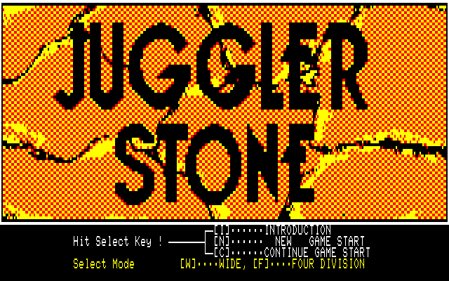 Game cover: Juggler Stone