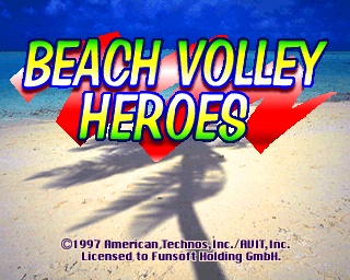 Game cover: V-Ball: Beach Volley Heroes