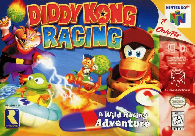 Game cover: Diddy Kong Racing