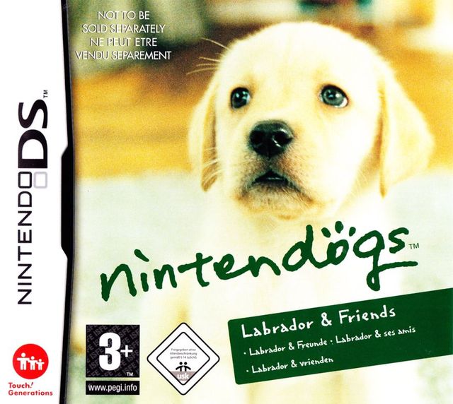 Game cover: Nintendo DS (Nintendogs: Labrador & Friends) (included game)