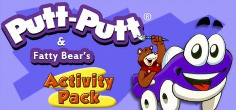Game cover: Putt-Putt and Fatty Bear's Activity Pack