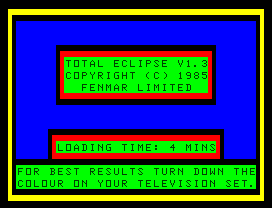 Game cover: Total Eclipse