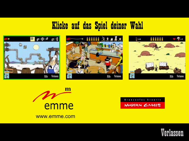 Game cover: Lucky Luke: Le fil qui chante