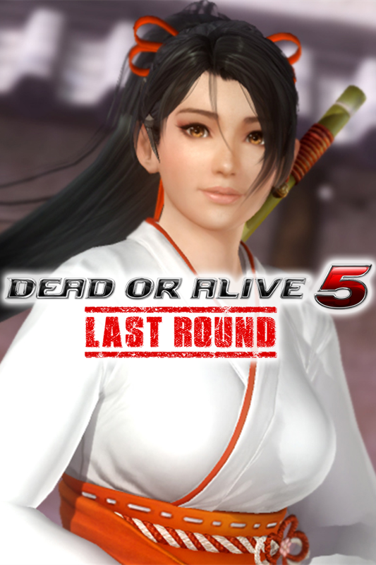 Game cover: Dead or Alive 5: Last Round - Shrine Maiden Costume: Momiji