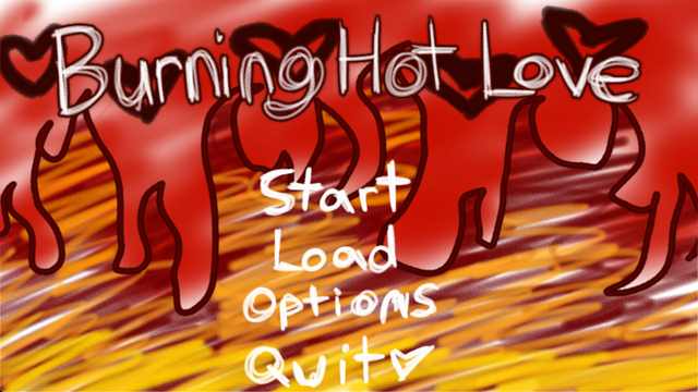 Game cover: Burning Hot Love