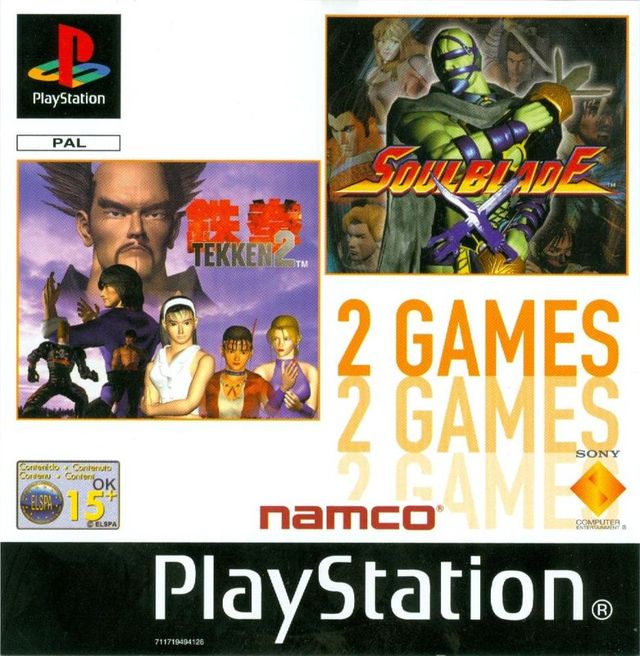 Game cover: 2 Games: Tekken 2 / Soul Blade