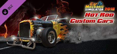 Game cover: Car Mechanic Simulator 2018: Hot Rod Custom Cars