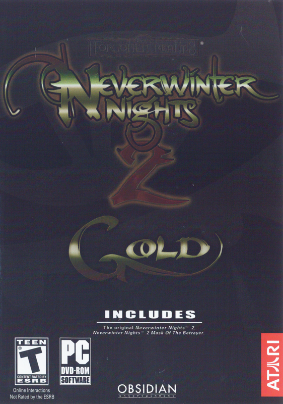 Game cover: Neverwinter Nights 2: Gold