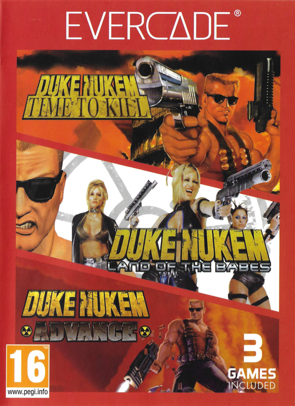 Game cover: Duke Nukem: Time to Kill / Duke Nukem: Land of the Babes / Duke Nukem Advance