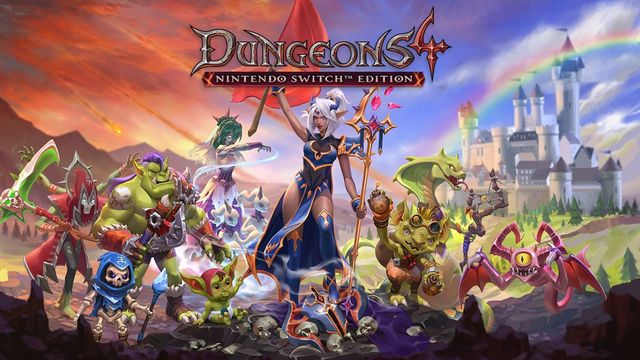 Game cover: Dungeons 4: Nintendo Switch Edition