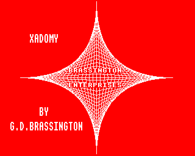 Game cover: Xadomy