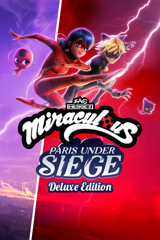 Game cover: Miraculous: Paris under Siege - Deluxe Edition