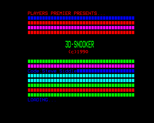 Game cover: 3D Snooker
