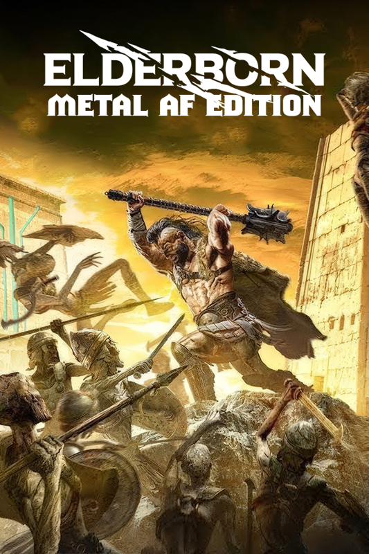 Game cover: Elderborn (Metal AF Edition)