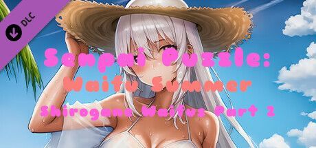 Game cover: Senpai Puzzle: Waifu Summer - Shirogane Waifus Part 2