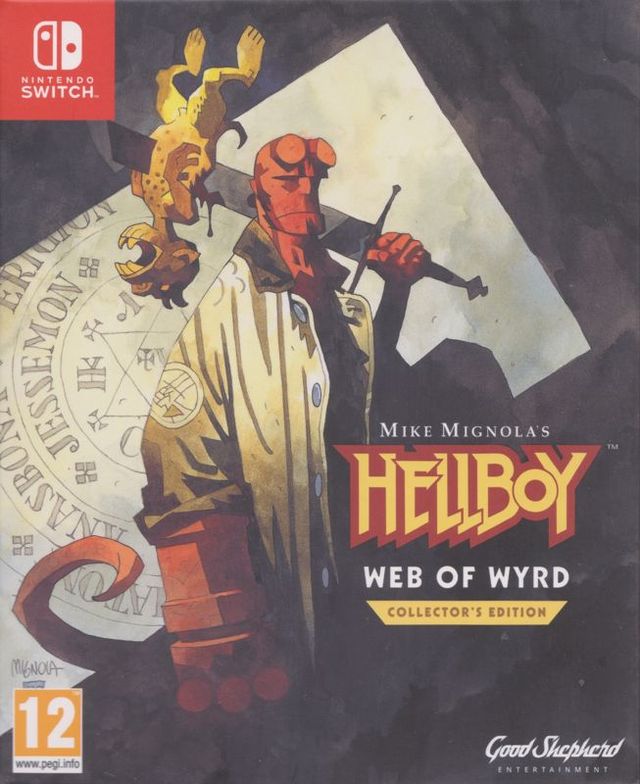 Game cover: Mike Mignola's Hellboy: Web of Wyrd (Collector's Edition)