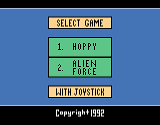 Game cover: 2 Pak Special: Alien Force & Hoppy