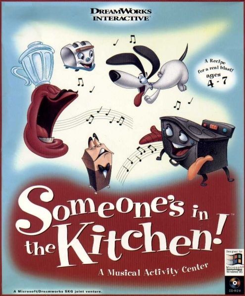 Game cover: Someone's in the Kitchen!