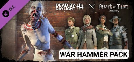 Game cover: Dead by Daylight x Attack on Titan: War Hammer Pack