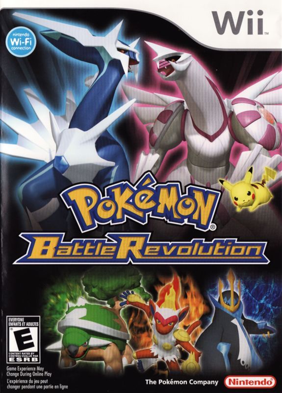 Game cover: Pokémon Battle Revolution