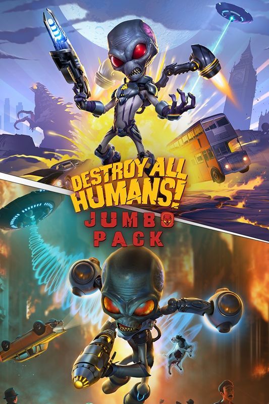 Game cover: Destroy All Humans! Jumbo Pack