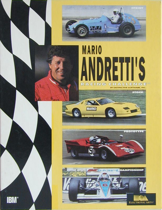 Game cover: Mario Andretti's Racing Challenge
