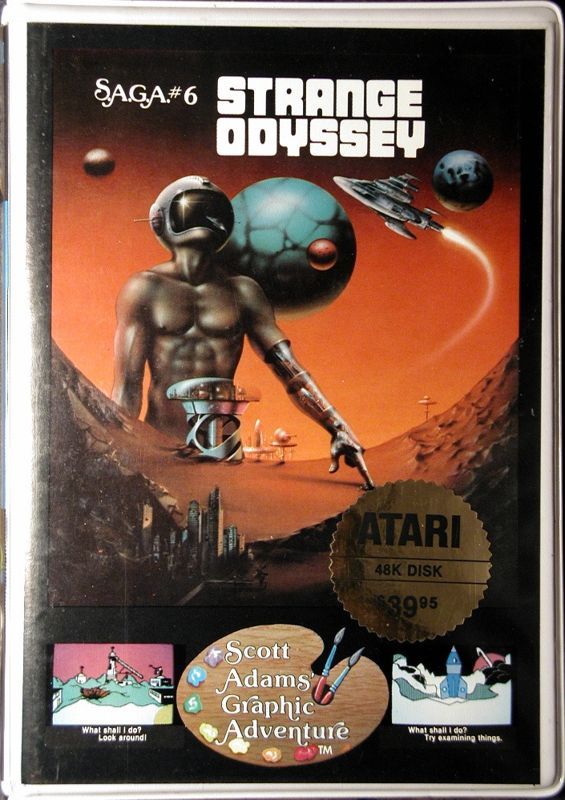 Game cover: Scott Adams' Graphic Adventure #6: Strange Odyssey