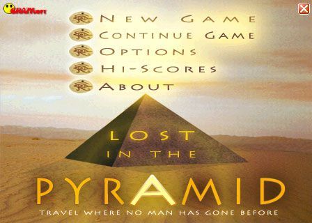 Game cover: Lost in the Pyramid