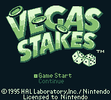 Game cover: Vegas Stakes