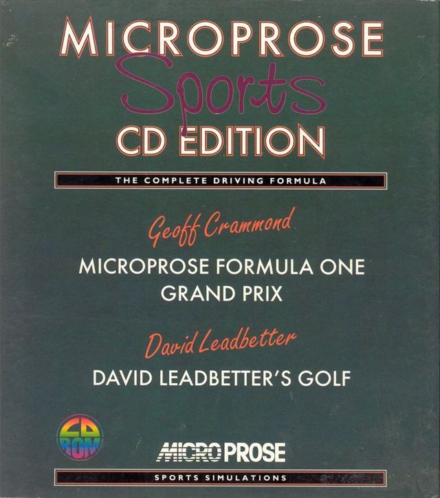 Game cover: Microprose Sports CD Edition