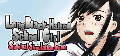 Game cover: Long Black-Haired School Girl Survival Simulation Game