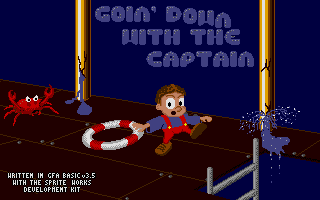 Game cover: Goin' Down with the Captain