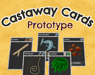 Game cover: Castaway Cards: Prototype