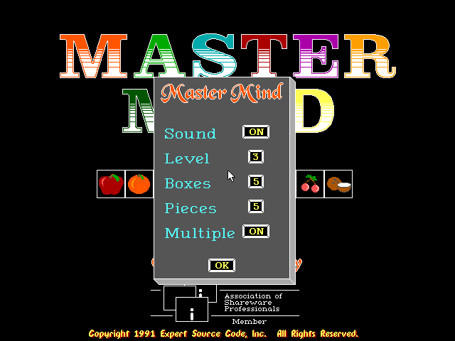 Game cover: Master Mind