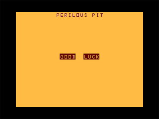 Game cover: Perilous Pit