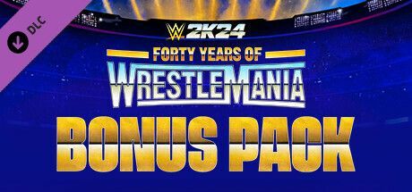 Game cover: WWE 2K24: 40 Years of WrestleMania Pack