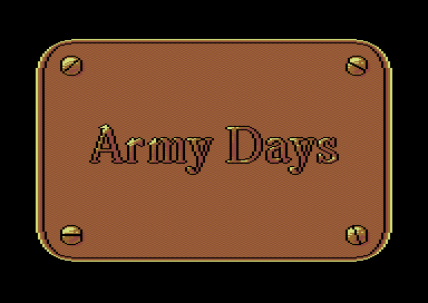 Game cover: Army Days
