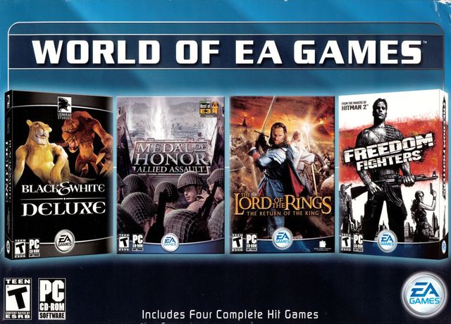 Game cover: World of EA Games