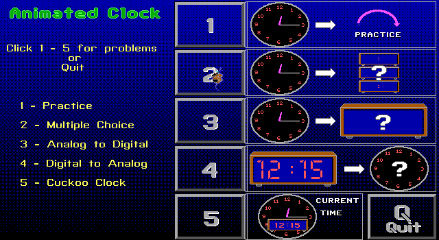Game cover: Animated Clock