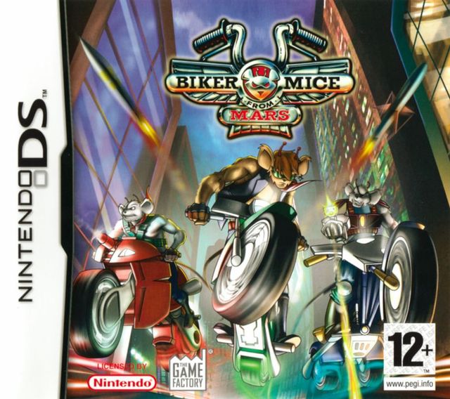 Game cover: Biker Mice from Mars