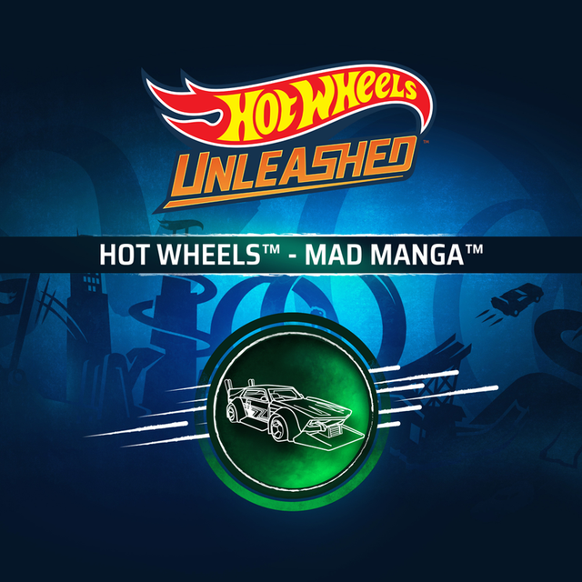 Game cover: Hot Wheels: Unleashed - Mad Manga