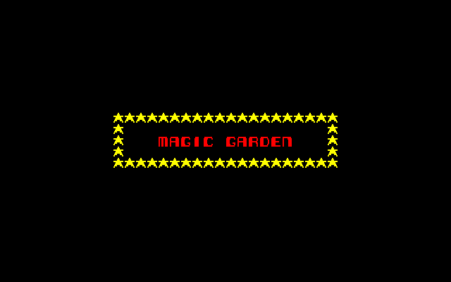 Game cover: Magic Garden