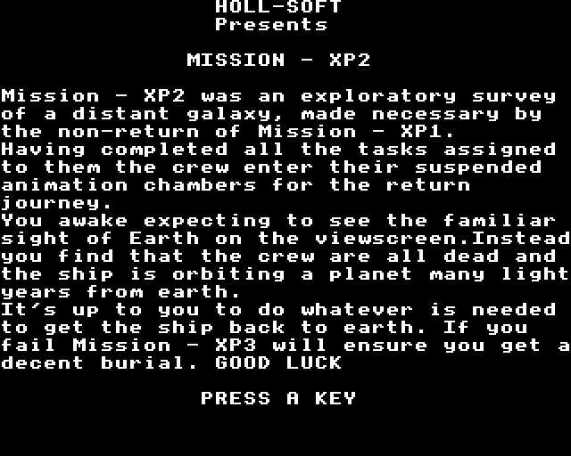 Game cover: Mission - XP2