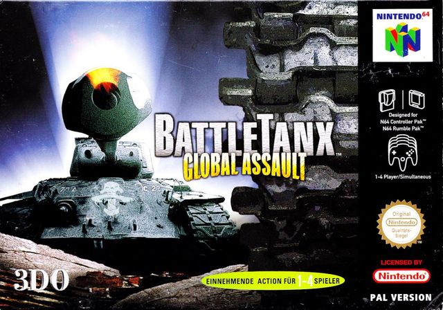 Game cover: BattleTanx: Global Assault