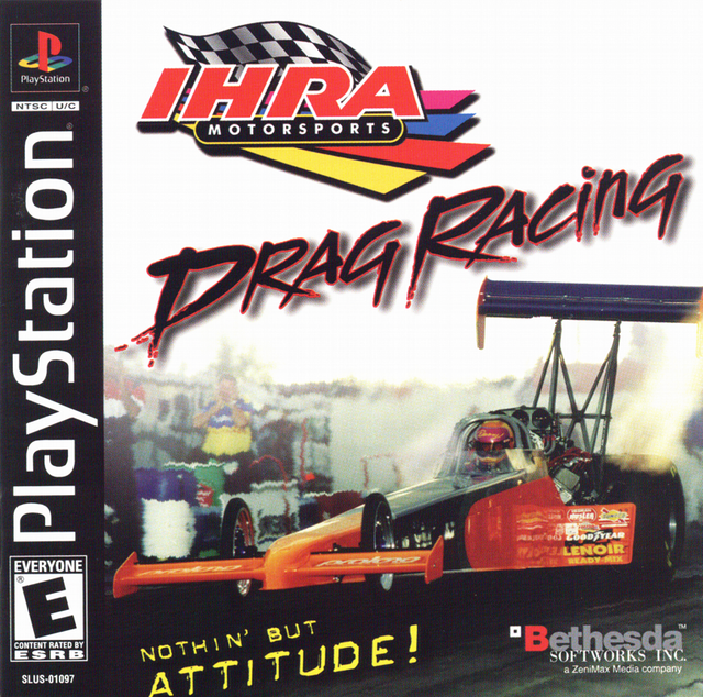 Game cover: IHRA Motorsports Drag Racing