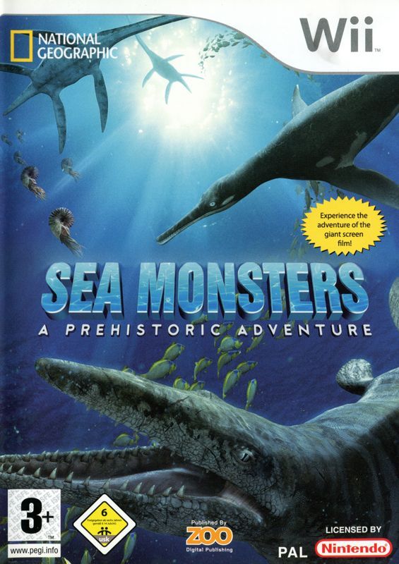 Game cover: Sea Monsters: A Prehistoric Adventure