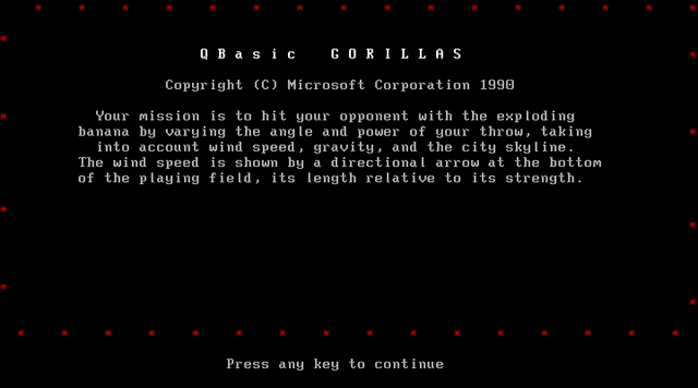 Game cover: MS-DOS 5 (included games)